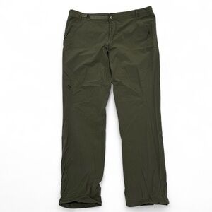 Black Diamond Women’s Alpine Light Pants Size XL Sergeant Green